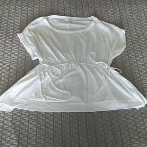 Women's side tie blouse